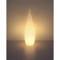 Lampadaire d'extérieur Globo VASCON LED Blanc, 1 lumière, Télécommandes, Changeur de couleurs