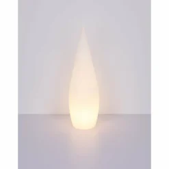 Lampadaire d'extérieur Globo VASCON LED Blanc, 1 lumière, Télécommandes, Changeur de couleurs