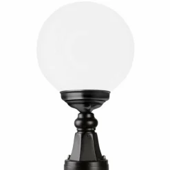 Lampadaire d'extérieur LCD Soltau Noir, 1 lumière