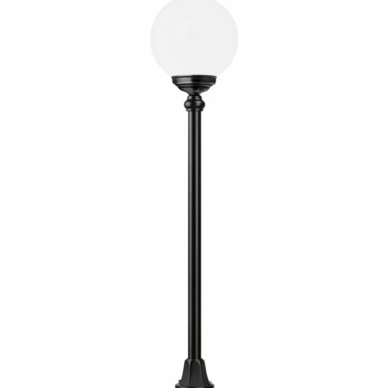 Lampadaire d'extérieur LCD Soltau Noir, 1 lumière
