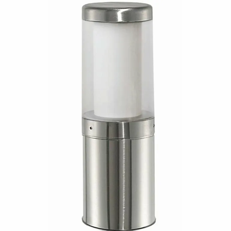 Lampadaire d'extérieur LCD Stendal Acier inoxydable, 1 lumière