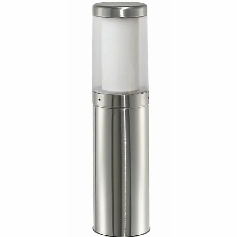 Lampadaire d'extérieur LCD Stendal Acier inoxydable, 1 lumière