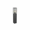 Lampadaire d'extérieur Trio GARONNE Anthracite, 1 lumière, Détecteur de mouvement
