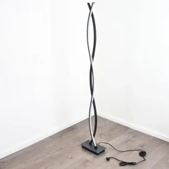 hofstein Lampadaires Et Lampes Sur Pied|Lampadaire Eaglesham LED Noir, 1 lumière
