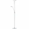 Luminaires Eglo Éclairage Led|Lampadaire Eglo BAYA LED Chrome, 3 lumières