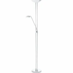Luminaires Eglo Éclairage Led|Lampadaire Eglo BAYA LED Chrome, 3 lumières
