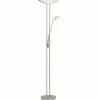 Luminaires Eglo Lampadaires Et Lampes Sur Pied|Lampadaire Eglo BAYA Nickel mat