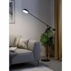 Luminaires Eglo Éclairage Led|Lampadaire Eglo CLAVELLINA LED Noir, 1 lumière