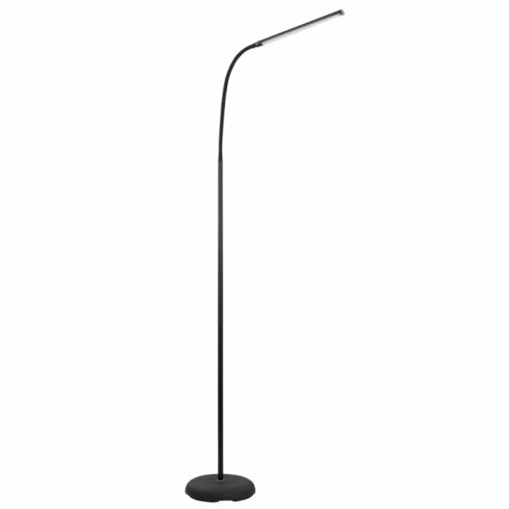 Luminaires Eglo Éclairage Led|Lampadaire Eglo LAROA LED Noir, 1 lumière