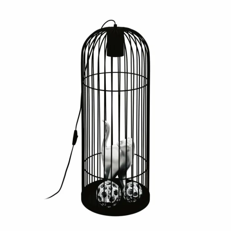 Luminaires Eglo Éclairage Led|Lampadaire Eglo LATCHELY LED Noir, 1 lumière