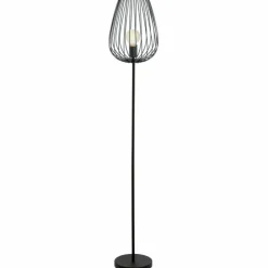 Luminaires Eglo Lampadaires Et Lampes Sur Pied|Lampadaire Eglo NEWTOWN Noir, 1 lumière
