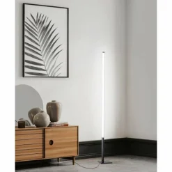 Luminaires Eglo Éclairage Led|Lampadaire Eglo PICACHA LED Noir, 1 lumière, Télécommandes
