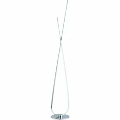 Luminaires Eglo Lampadaires Et Lampes Sur Pied|Lampadaire Eglo SELVINA LED Chrome, 1 lumière