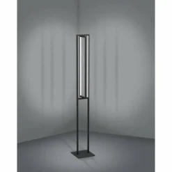 Luminaires Eglo Éclairage Led|Lampadaire Eglo SIBERIA LED Noir, 1 lumière, Télécommandes