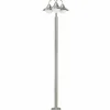 Lampadaire extérieur Eglo SIDNEY Acier inoxydable, 3 lumières