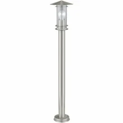 Lampadaire extérieur Eglo LISIO Acier inoxydable, 1 lumière