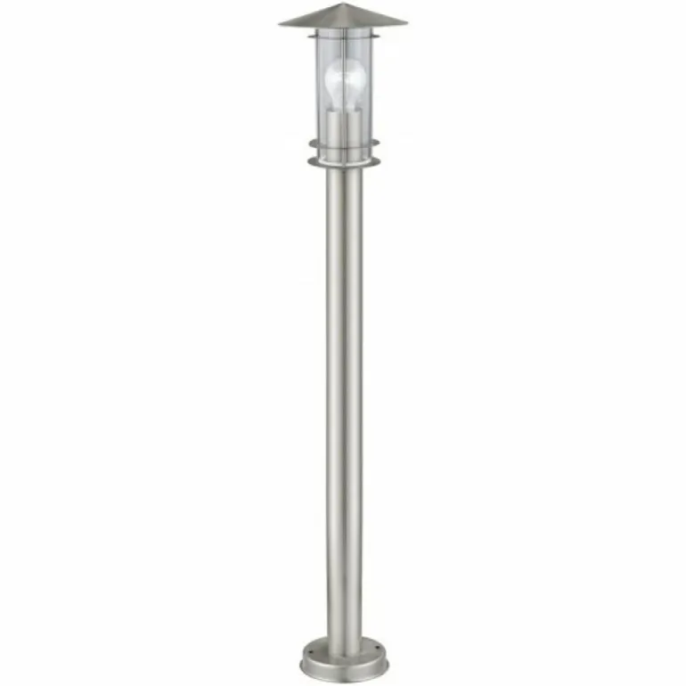 Lampadaire extérieur Eglo LISIO Acier inoxydable, 1 lumière