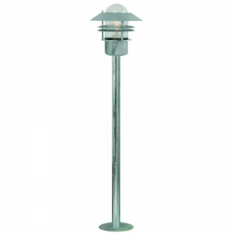 Lampadaire extérieur Nordlux BLOKHUS Noir, 1 lumière