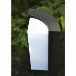 Lampadaire extérieur Trio SUEZ LED Noir, 1 lumière