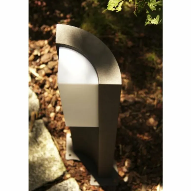 Lampadaire extérieur Trio SUEZ LED Noir, 1 lumière