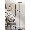 Luminaires Fabas Luce Éclairage Led|Lampadaire Fabas Luce Ideal LED Noir, 2 lumières