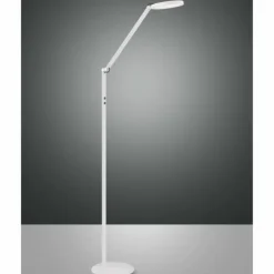 Luminaires Fabas Luce Lampadaires Et Lampes Sur Pied|Lampadaire Fabas Luce Regina LED Blanc, 1 lumière