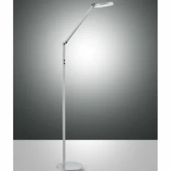 Luminaires Fabas Luce Lampadaires Et Lampes Sur Pied|Lampadaire Fabas Luce Regina LED Aluminium, 1 lumière