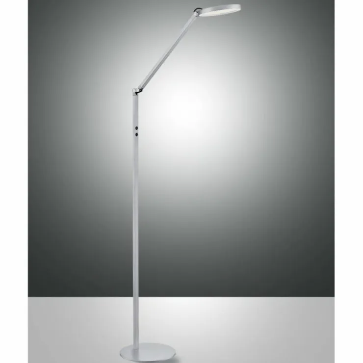 Luminaires Fabas Luce Lampadaires Et Lampes Sur Pied|Lampadaire Fabas Luce Regina LED Aluminium, 1 lumière