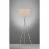 Luminaires Fischer & Honsel Lampadaires Et Lampes Sur Pied|Lampadaire Fischer & Honsel Wotan Nickel mat, 3 lumières