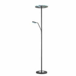 Luminaires Fischer & Honsel Lampadaires Et Lampes Sur Pied|Lampadaire Fischer & Honsel Dent LED Noir, 1 lumière