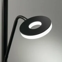 Luminaires Fischer & Honsel Lampadaires Et Lampes Sur Pied|Lampadaire Fischer & Honsel Dent LED Noir, 1 lumière