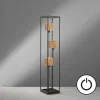 Luminaires Fischer & Honsel Lampadaires Et Lampes Sur Pied|Lampadaire Fischer & Honsel Hyazinthe Noir, 3 lumières