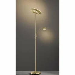 Luminaires Fischer & Honsel Lampadaires Et Lampes Sur Pied|Lampadaire Fischer-Honsel Dent LED Laiton, 1 lumière