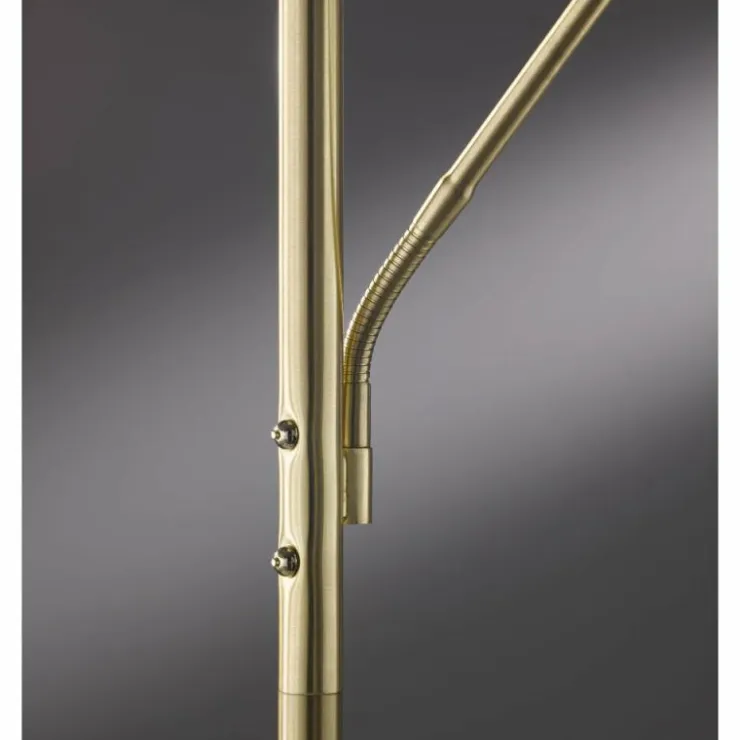 Luminaires Fischer & Honsel Lampadaires Et Lampes Sur Pied|Lampadaire Fischer-Honsel Dent LED Laiton, 1 lumière