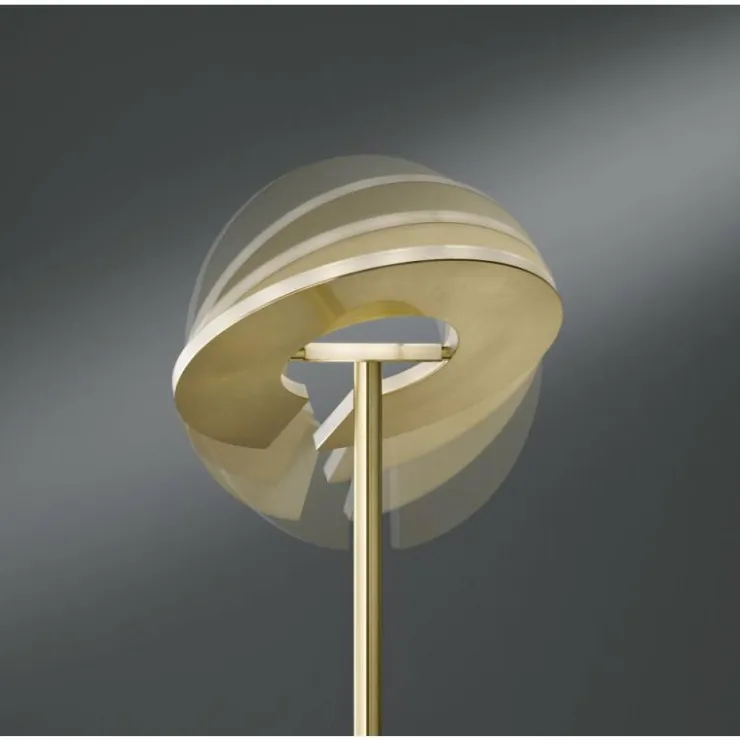 Luminaires Fischer & Honsel Lampadaires Et Lampes Sur Pied|Lampadaire Fischer-Honsel Dent LED Laiton, 1 lumière
