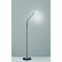 Luminaires Fischer & Honsel Éclairage Led|Lampadaire Fischer-Honsel Dent LED Noir, 1 lumière