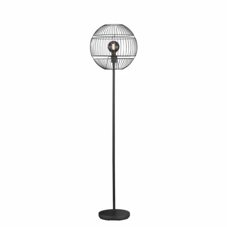 Luminaires Fischer & Honsel Lampadaires Et Lampes Sur Pied|Lampadaire Fischer-Honsel Drops Noir, 1 lumière