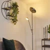 Luminaires Reality Éclairage Led|Lampadaire Florida LED Nickel mat, 2 lumières