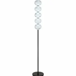 Luminaires Globo Lighting Lampadaires Et Lampes Sur Pied|Lampadaire Globo AIDA LED Noir, 5 lumières