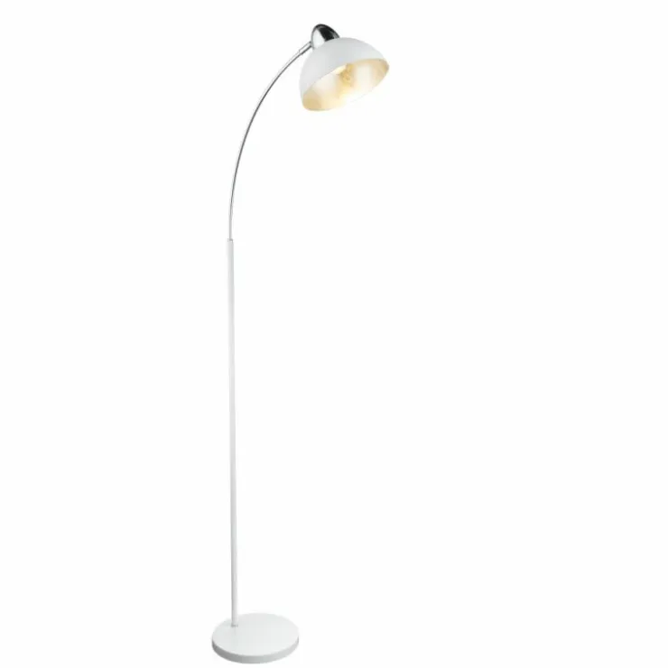 Luminaires Globo Lighting Lampadaires Et Lampes Sur Pied|Lampadaire Globo ANITA Blanc, 1 lumière