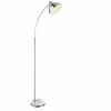 Luminaires Globo Lighting Lampadaires Et Lampes Sur Pied|Lampadaire Globo ANITA Nickel mat, 1 lumière