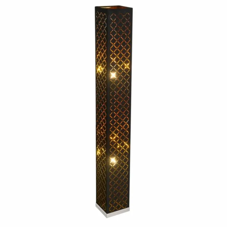 Luminaires Globo Lighting Lampadaires Et Lampes Sur Pied|Lampadaire Globo CLARKE Noir, 2 lumières