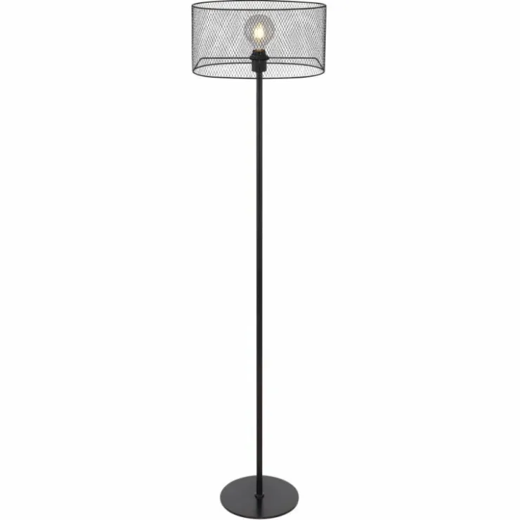 Luminaires Globo Lighting Lampadaires Et Lampes Sur Pied|Lampadaire Globo DOPS Noir, 1 lumière