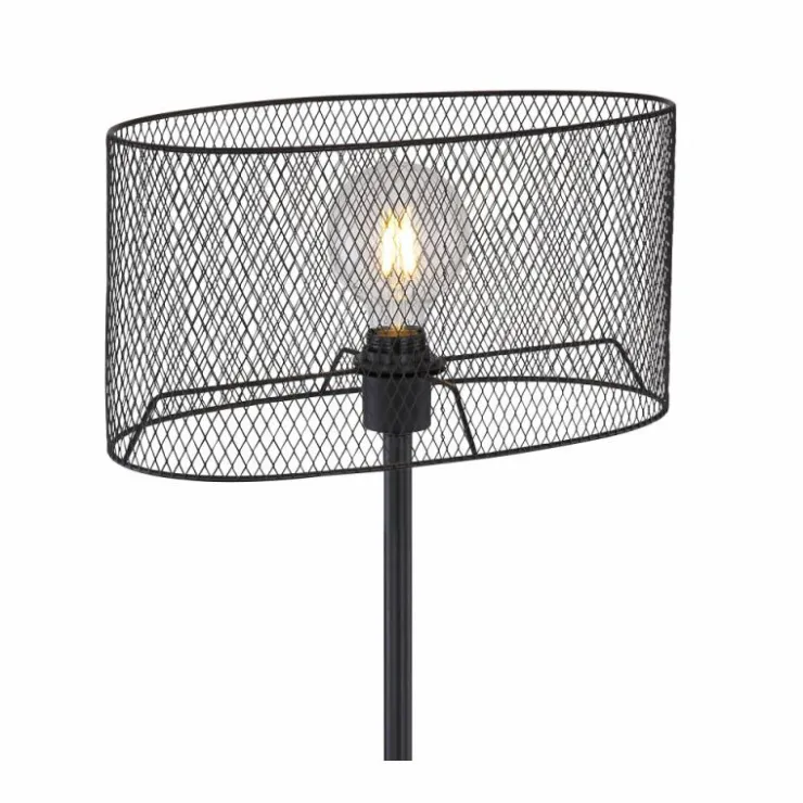 Luminaires Globo Lighting Lampadaires Et Lampes Sur Pied|Lampadaire Globo DOPS Noir, 1 lumière