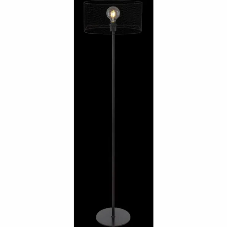 Luminaires Globo Lighting Lampadaires Et Lampes Sur Pied|Lampadaire Globo DOPS Noir, 1 lumière