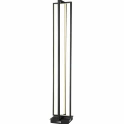 Luminaires Globo Lighting Éclairage Led|Lampadaire Globo FLIPS LED Noir, 1 lumière, Télécommandes