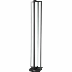 Luminaires Globo Lighting Éclairage Led|Lampadaire Globo FLIPS LED Noir, 1 lumière, Télécommandes