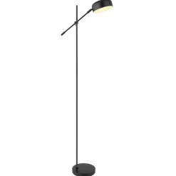 Luminaires Globo Lighting Lampadaires Et Lampes Sur Pied|Lampadaire Globo GIANNA Noir, 1 lumière