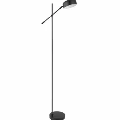 Luminaires Globo Lighting Lampadaires Et Lampes Sur Pied|Lampadaire Globo GIANNA Noir, 1 lumière