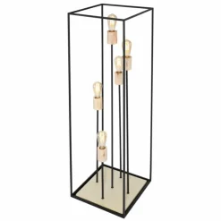 Luminaires Globo Lighting Lampadaires Et Lampes Sur Pied|Lampadaire Globo HAGAR Noir, 5 lumières